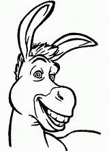 Shrek Donkey Drawing Coloring Pages Face Characters Cartoon Drawings Disney Colouring Smiling Sketches Smiles Sketch Cute Burro Az Draw Donkeys sketch template