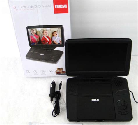 Rca 9 Portable Rechargeable Dvd Player Drc98091s W Charging Cord