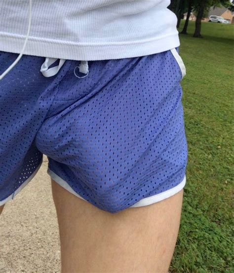 thanks to these bulges i m about to fall out of my shorts at the park