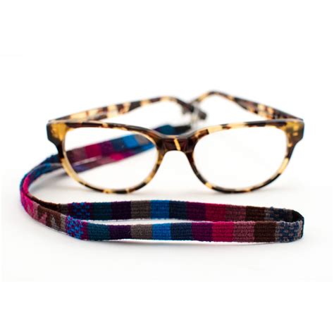 santiago woven eyeglass strap eyeglass and sunglass accessories