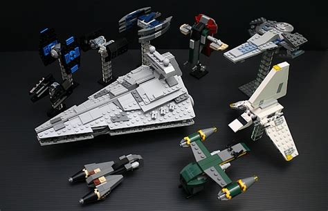 mini lego star wars sets  display