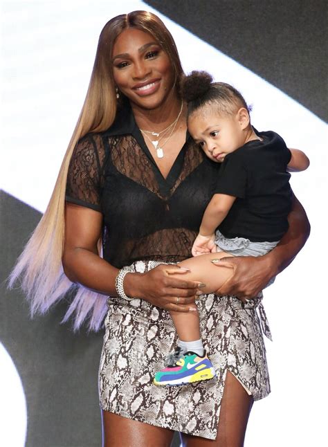 serena williams morning beauty routine video  daughter olympia