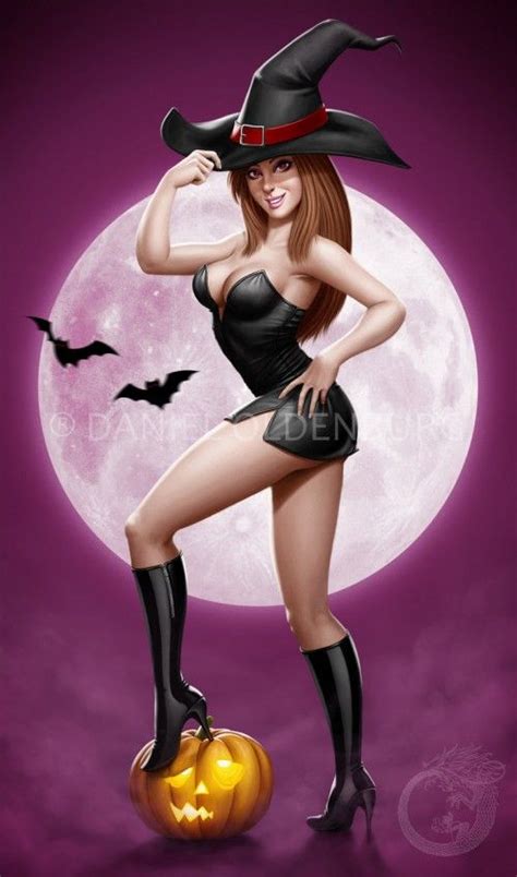 colorful and attractive pin ups for inspiration witches