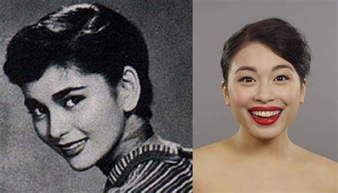 1950s Comparison Filipina Beauty Beauty Filipina Women