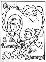 Coloring Pages Thank Service Thankful Mommy Print sketch template
