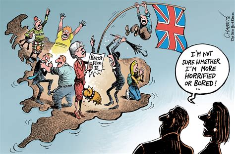 brexit drama globecartoon political cartoons patrick chappatte