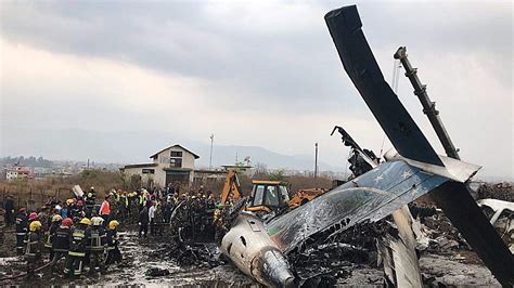 Kathmandu Airport Crash At Least 40 Dead As Us Bangla Plane Veers Off