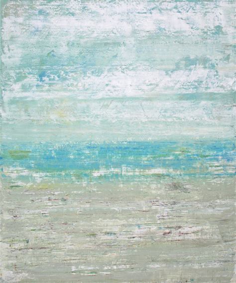 sage mountain studio abstract seascape painting sand  sea