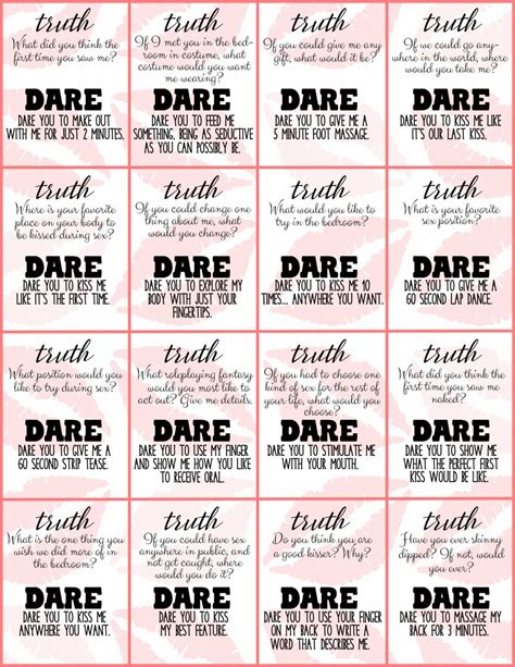 truth or dare couple s naughty game perfect for date