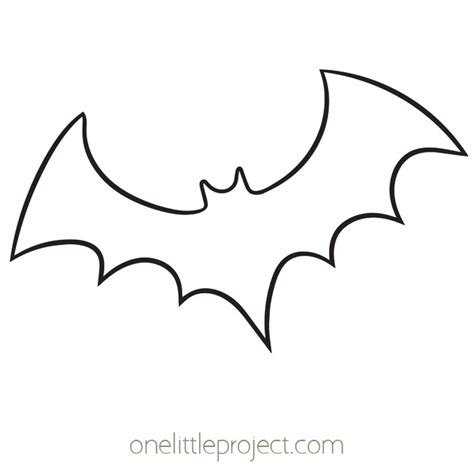 cute bat outline