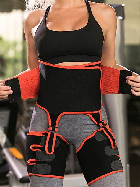 womens abdominal trainer waist trimmer belt  women   waist  thigh workout fitness