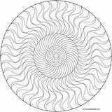 Mandalas Colorier Malvorlagen Coloriages Jugendliche Paste Qualidade sketch template