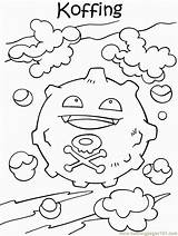 Pokemon Coloring Pages Ground Koffing Printable Coloring4free 2021 Characters Para Colorear Book Colorare Color Kids Da Disegni Print Dibujos Tegninger sketch template