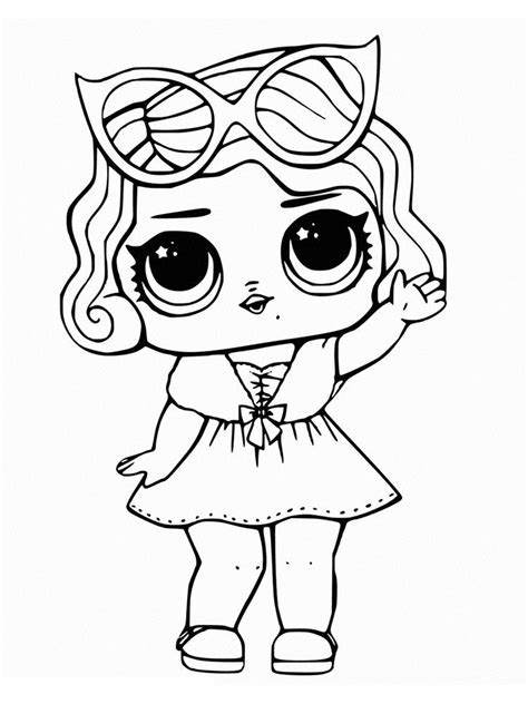 coloring pages lol dolls pets ball shaped toys  dolls