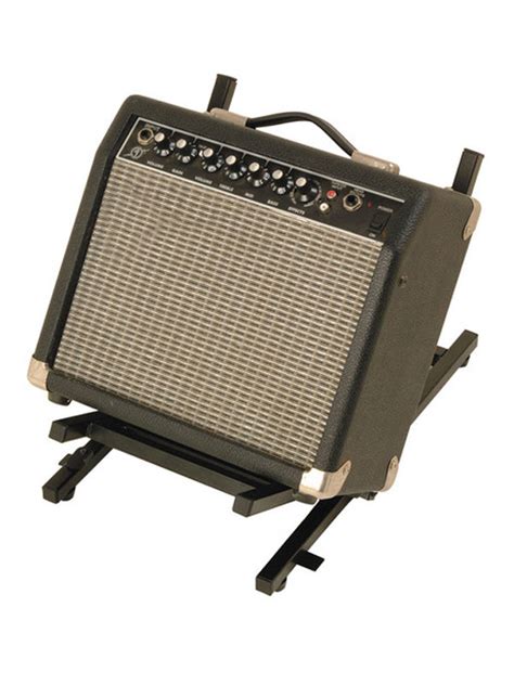 stage rs folding tiltback amp stand  small amps shop definitive audio video solutions