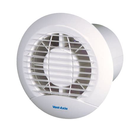 vent axia  mm axial bathroomtoilet fan  timer   white amazoncouk diy tools