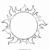 Sun Coloring Pages Half Moon Drawing Sunrise Colouring Skyrim Color Printable Getcolorings Print Paintingvalley Sky sketch template