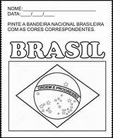 Bandeira Colorir Novembro Desenhos Pinte Brasileira Correspondentes Educar Mensagenseatividades sketch template