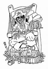 Coloriage Colorkid Pirata Colorare Esqueleto Malvorlagen Szkielet Kolorowanka раскраски Piraten Realistic пиратов sketch template