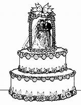Cake Wedding Coloring Pages Awesome Color Cakes Print Tocolor Button Using sketch template