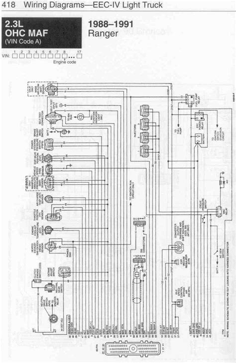 ford  turbo swap wiring diagrams  ranger station