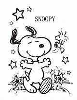 Coloring Snoopy Pages Woodstock Popular sketch template