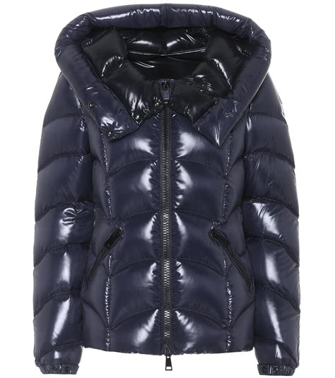 Moncler Akebia Shiny Puffer Jacket In Blue Lyst
