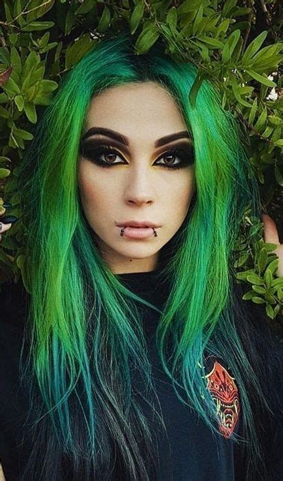 yandwandf hair mini chalks 6 colors in 2020 green hair