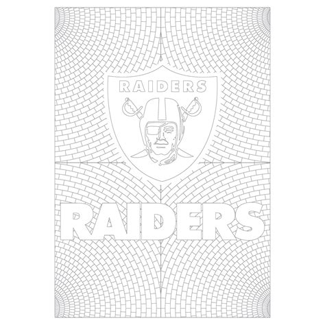 oakland raiders coloring pages printable coloring pages