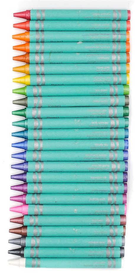 crayola colors review   crayons jennys crayon collection