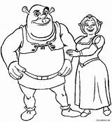 Shrek Coloring Pages Fiona Printable Princess Kids Colouring Drawing Cool2bkids Sheets Choose Board sketch template