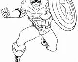Captain Marvel Coloring Pages Printable Getdrawings Getcolorings Colou sketch template