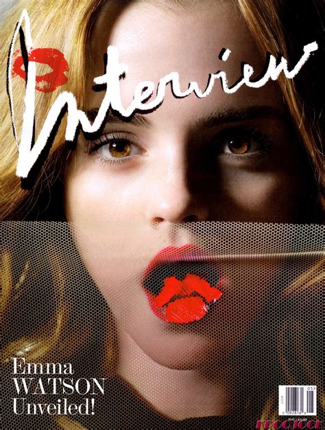 Interview Magazine Emma Watson Photo 6871860 Fanpop