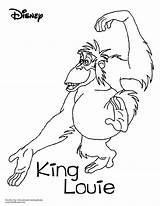Book Coloring Pages Jungle Disney Drawing King Louie Stack Drawings Getdrawings Getcolorings Fair Life Printable Books Choose Board Colorings sketch template