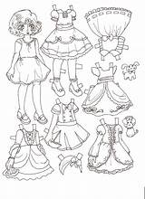 Lalaloopsy Paper Dolls Missy Miss Lala sketch template