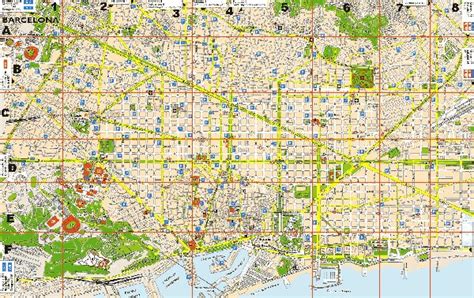 Large Barcelona Maps For Free Download And Print High