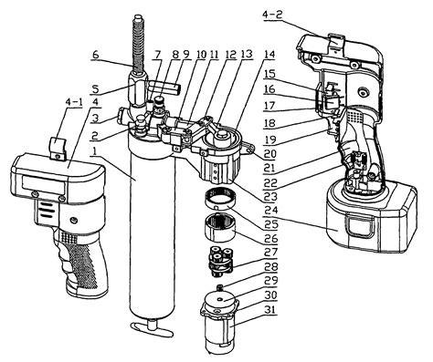 patent  portable electric grease gun google patents