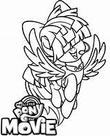 Serenade Songbird Coloring Pony Little Print Pages Topcoloringpages Mlp Color sketch template