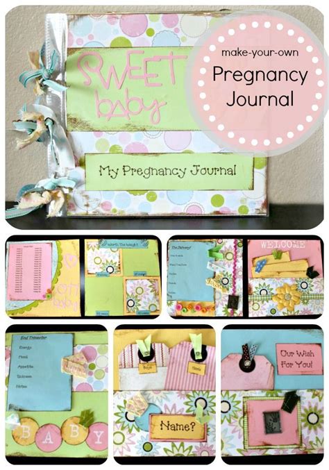 how to make your own pregnancy journal ideas for pages to