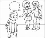 Bullying Niños Ebi Unidad Bulling Nicaragua Aprendizaje Huella Escuelita Biblica Infantil sketch template