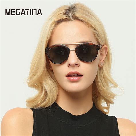 megatina oversized aviator sunglasses women brand shades reflective
