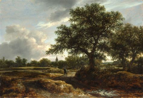 jacob van ruisdael metropolitan museum  art  flickr