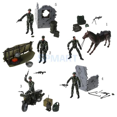 military figures modern police soldier models  movable joints