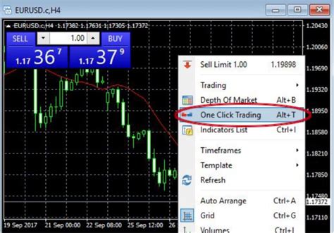 click trading feature  mt trading platform faq