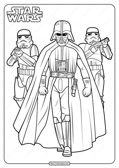 star wars coloring pages   characters    darth
