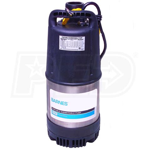 barnes    gpm  hp submersible utility pump
