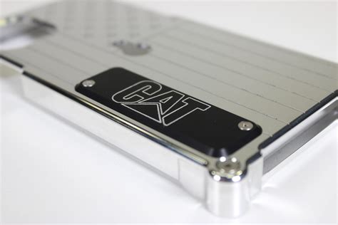 gr billet aluminum phone case  caterpillar logo  iphone  ebay