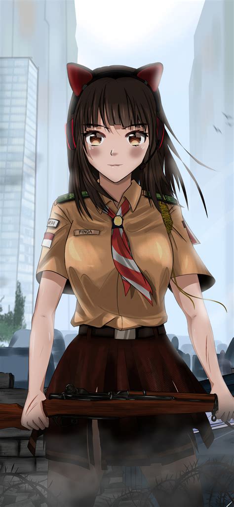 war scout girl iphone xsiphone iphone  hd  wallpapers