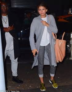 zendaya coleman heads to dinner after photo retouching row daily mail