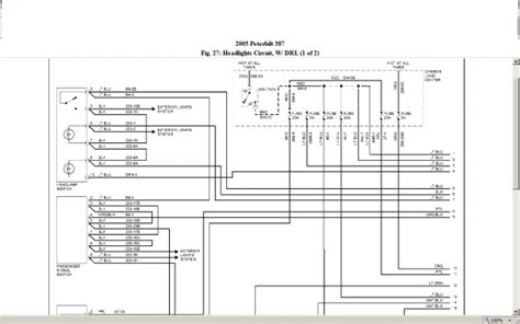 diagram  peterbilt  headlight wiring diagram mydiagramonline